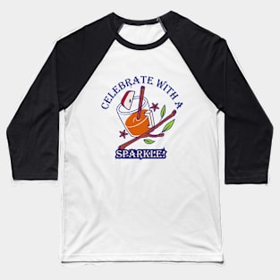 Celebrate with a sparkle Baseball T-Shirt